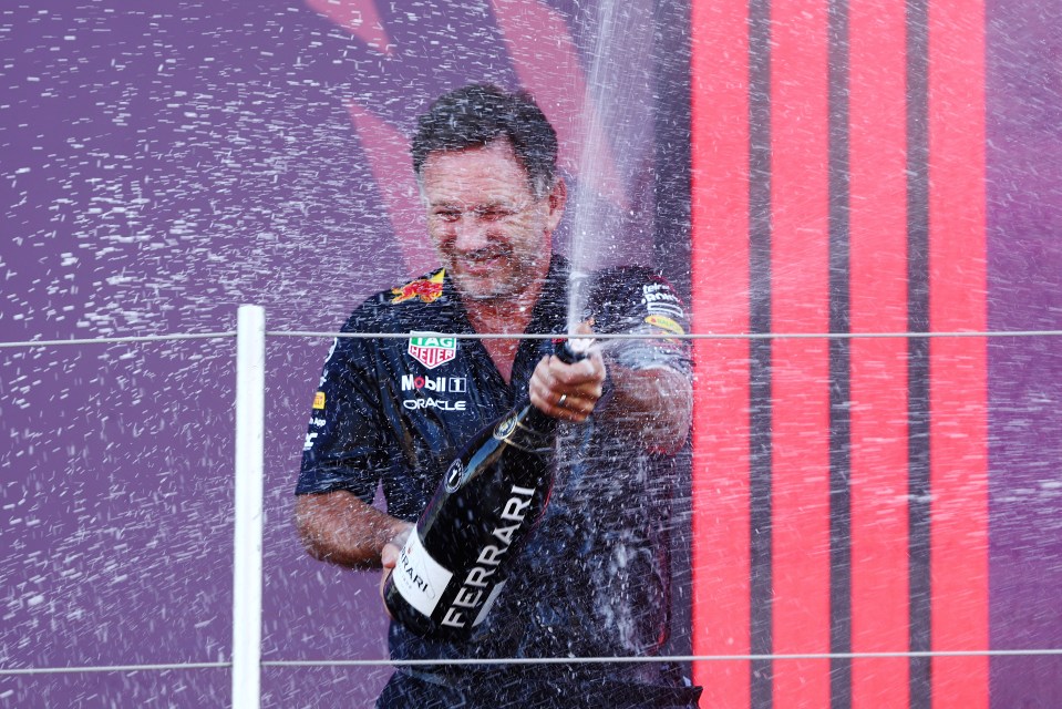 Racing boss Christian earned a staggering £8m in 2022