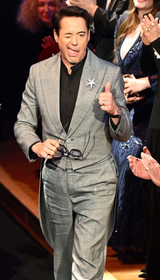 Robert Downey Jr won best Supporting Actor for his role in the biopic