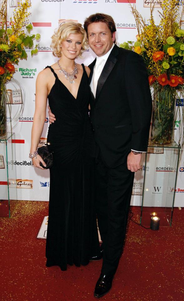 James went on to date Miss England Sally Kettle