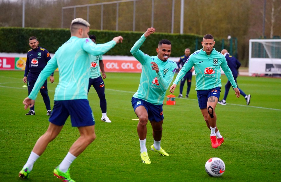 Richarlison is preparing for some tough fixtures with Brazil during the international break