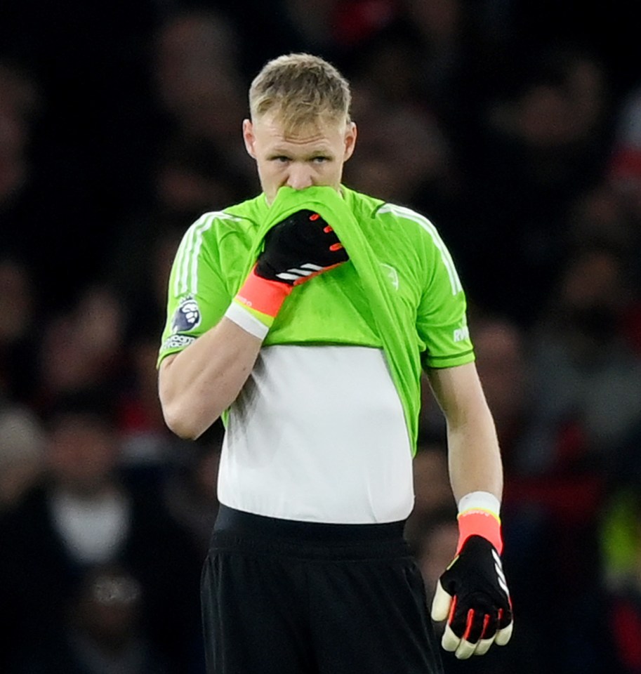 Aaron Ramsdale's howler almost proved costly for the Gunners