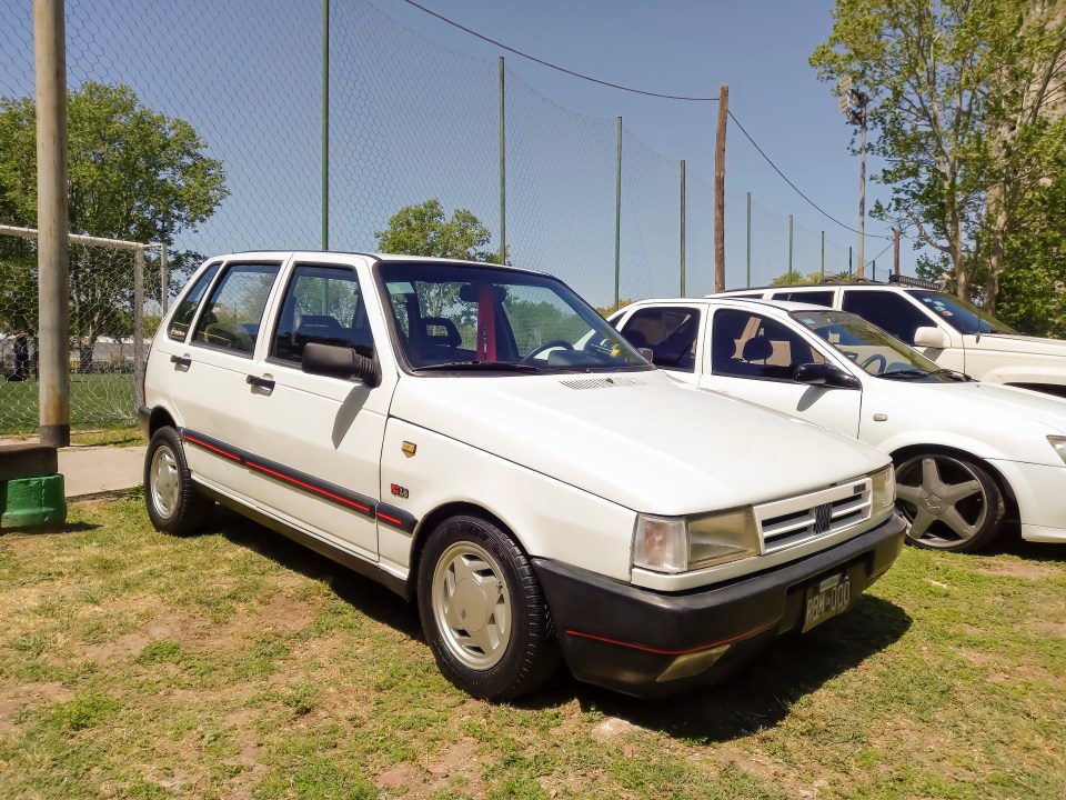 Ralf crashed his Fiat into an oncoming car when he was 18 years old