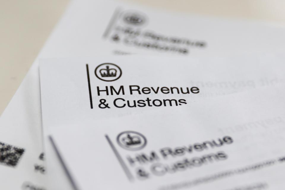 2E3R7WE HMRC HM Revenue & Customs Self Assessment Statement Picture by Antony Thompson - Thousand Word Media, NO SALES, NO SYNDICATION. Contact for more info