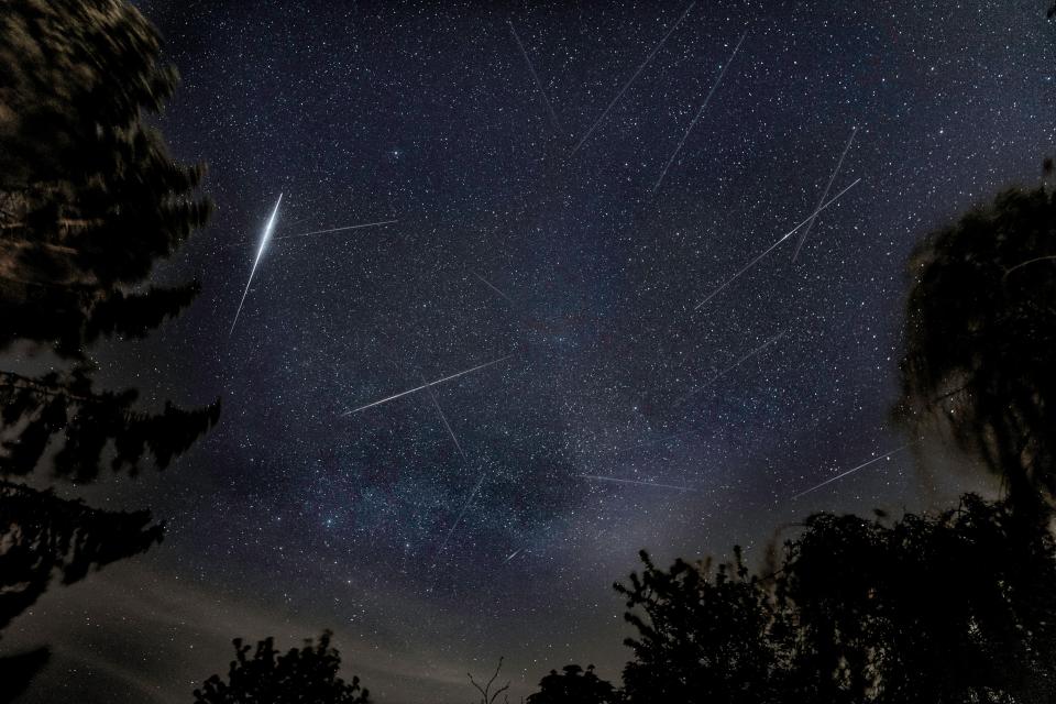 The Lyrid meteor shower in 2020