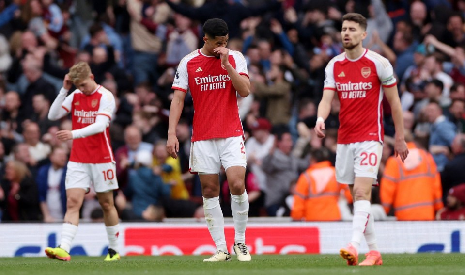 Arsenal suffered their first Premier League defeat of 2024