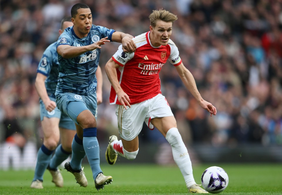 Martin Odegaard was still incredibly influential despite playing in a deeper role
