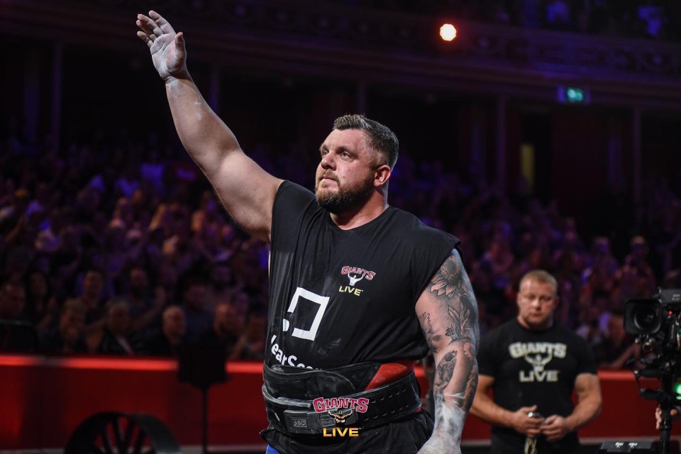 Luke Stoltman won the event back in 2021 and is competing again