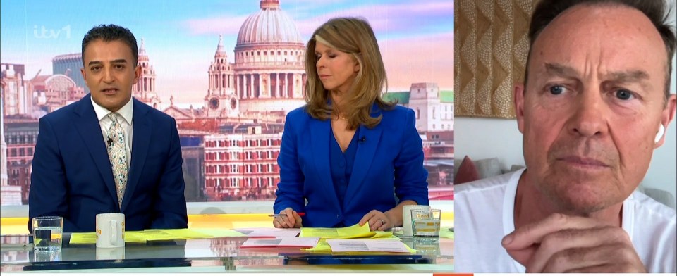 Viewers said the interview with Jason Donovan was somewhat awkward