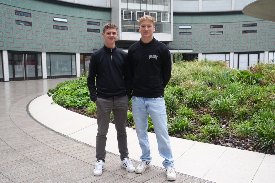 Owen (left) and Alfie (right) won the fourth series of the show