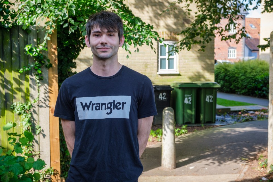 Poultry farm caretaker Joseph Wimshurst, 23, said he was shocked to see the fence