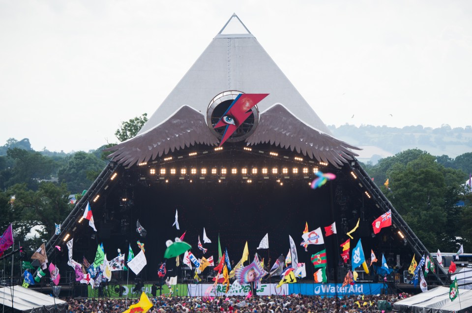 The girlband are yet to hit the Pyramid Stage