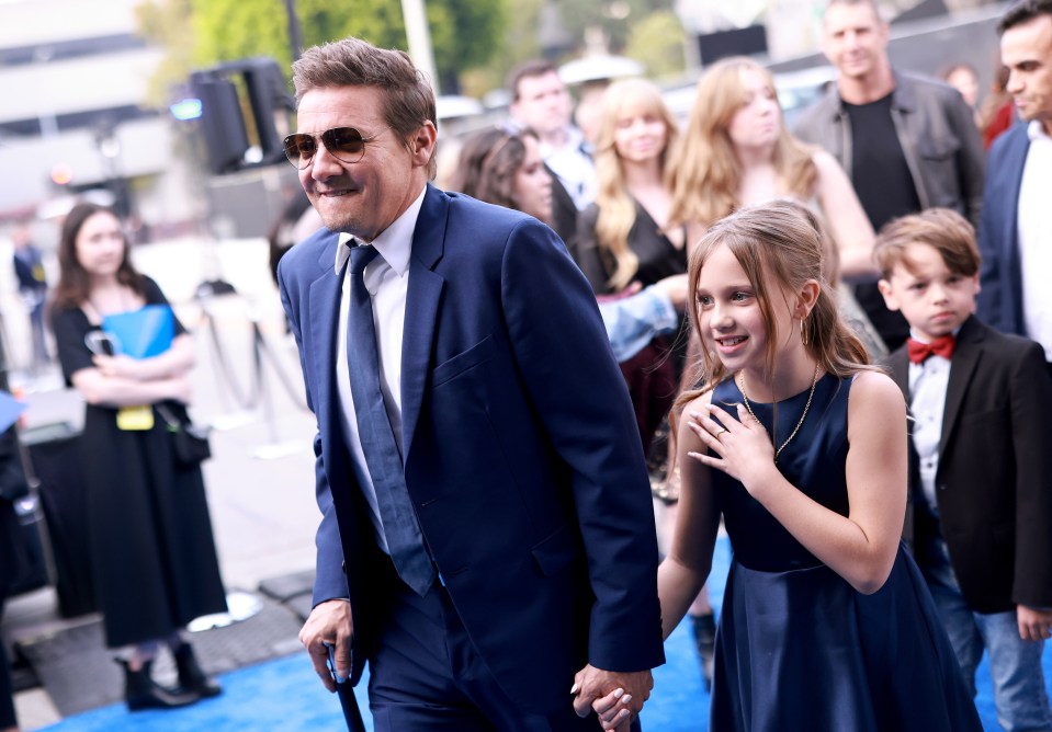Jeremy with his daughter Ava