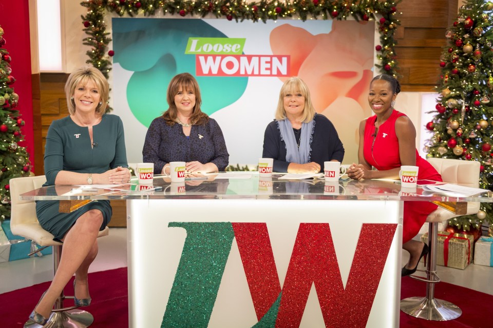 The women became close to each other working on Loose Women