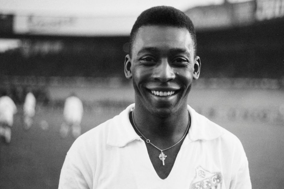 A young Pele pictured in 1961