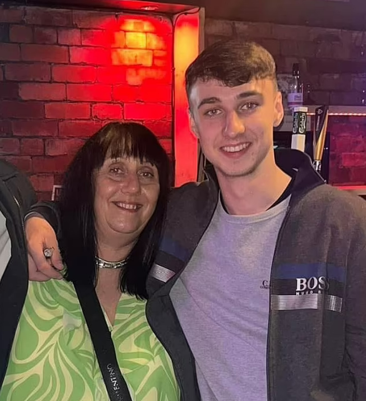 Jay with mum Debbie Duncan