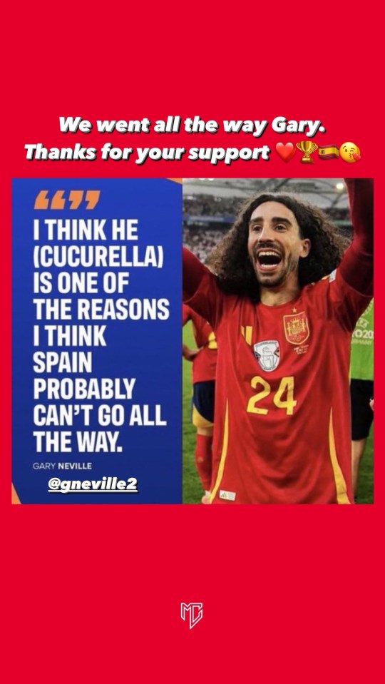 a poster that says we went all the way gary thanks for your support