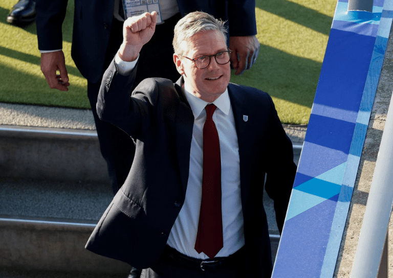 Starmer even hinted at a Bank Holiday reward for victory against Spain