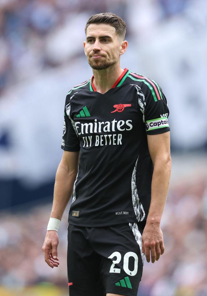 Alamy Live News. 2Y43FN8 London, UK. 15th Sep, 2024. Arsenal's Jorginho during the Premier League match at the Tottenham Hotspur Stadium, London. Picture credit should read: Paul Terry/Sportimage Credit: Sportimage Ltd/Alamy Live News This is an Alamy Live News image and may not be part of your current Alamy deal . If you are unsure, please contact our sales team to check.