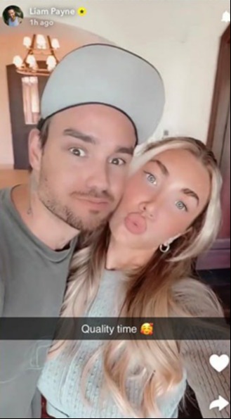 Liam Payne snapchat