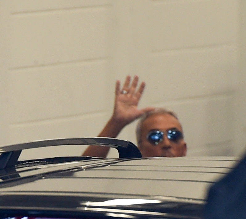 EXCLUSIVE: ** MIN WEB SET FEE ?250 GBP ** ** PRINT FEES TO BE AGREED ** Bruno Tonioli Arrives At Britain's Got Talent Auditions In Blackpool After Replacing Simon Cowell Following The Tragic Death Of Liam Payne. Bruno was spotted arriving at the Winter Gardens on Saturday as the BGT auditions resumed without Cowell. He appeared sombre but waved to fans and photographers. Judge Alesha Dixon was also seen arriving at the venue, alongside hosts Ant McPartlin and Declan Donnelly. The BGT auditions were temporarily halted on Thursday following the news of Liam's death and "devastated" Cowell stepped down from the scheduled filming. Pictured: bruno tonioli Ref: BLU_S7985383 191024 EXCLUSIVE Picture by: Aaron Parfitt / SplashNews.com Splash News and Pictures USA: 310-525-5808 UK: 020 8126 1009 eamteam@shutterstock.com World Rights
