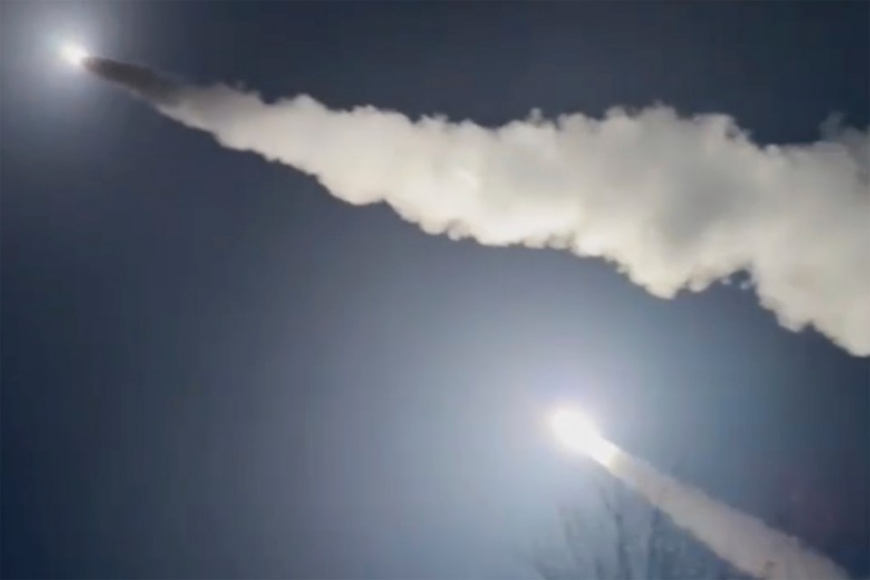 Unverified footage online showed Ukraine's ATACMS blitz against Russia