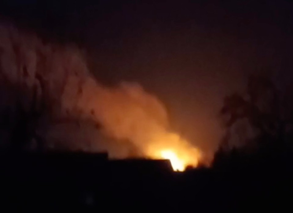 Ukraine marks the 1,000th day or war by exploding a giant Russian ammunition depot in a fireball explosion in Bryansk region.