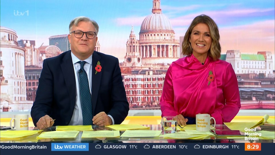 a man and a woman on a good morning britain show