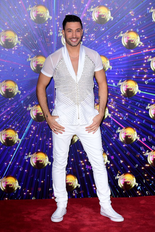 Giovanni Pernice at the Strictly Come Dancing 2019 launch.