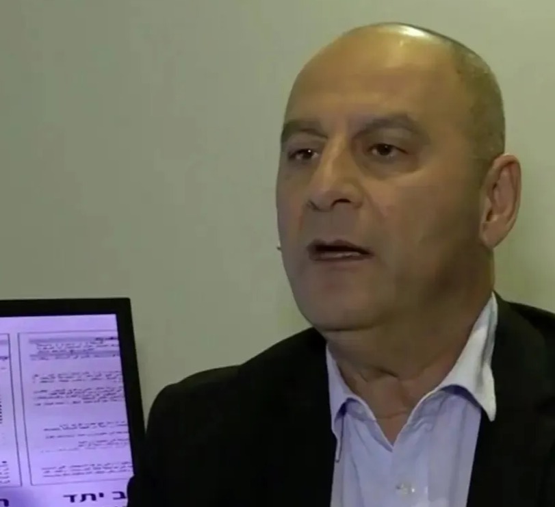 Man discussing Hamas spying operation against Israel.