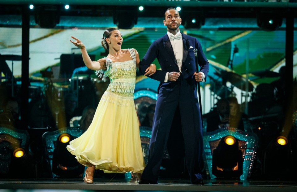 For use in UK, Ireland or Benelux countries only Undated BBC handout photo of Pete Wicks and Jowita Przystal during the live show for Saturday's Strictly Come Dancing show on BBC1. Issue date: Saturday December 7, 2024. PA Photo. See PA story SHOWBIZ Strictly. Photo credit should read: Guy Levy/BBC/PA Wire NOTE TO EDITORS: Not for use more than 21 days after issue. You may use this picture without charge only for the purpose of publicising or reporting on current BBC programming, personnel or other BBC output or activity within 21 days of issue. Any use after that time MUST be cleared through BBC Picture Publicity. Please credit the image to the BBC and any named photographer or independent programme maker, as described in the caption.