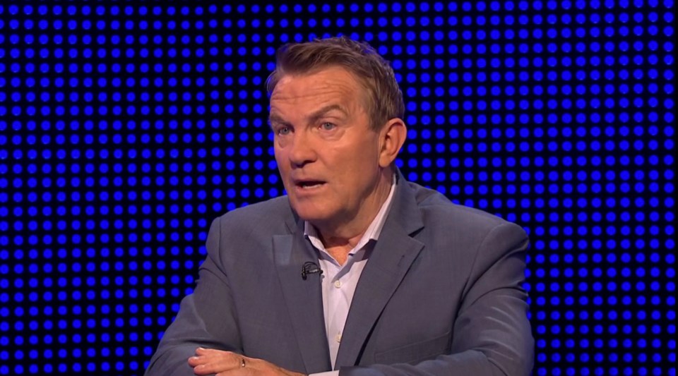 Bradley Walsh, host of The Chase, appearing on the show.