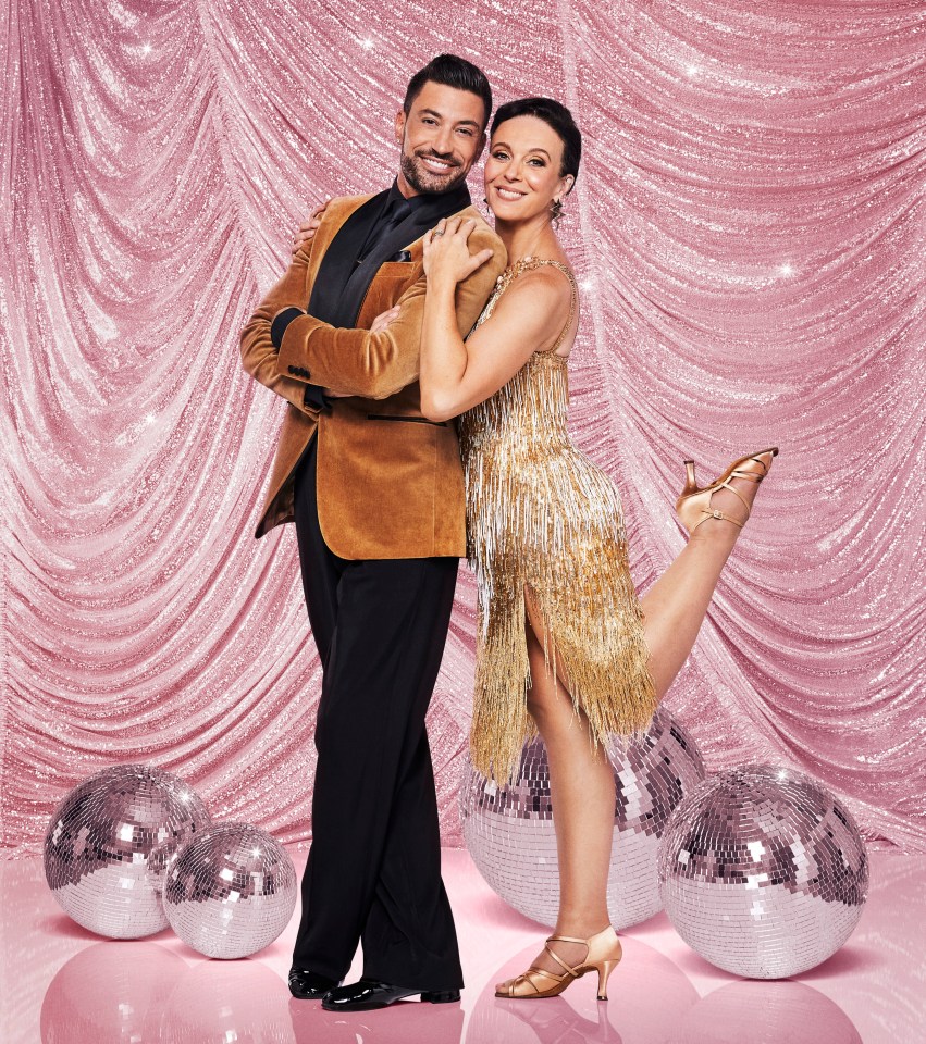 Giovanni Pernice and Amanda Abbington, Strictly Come Dancing.