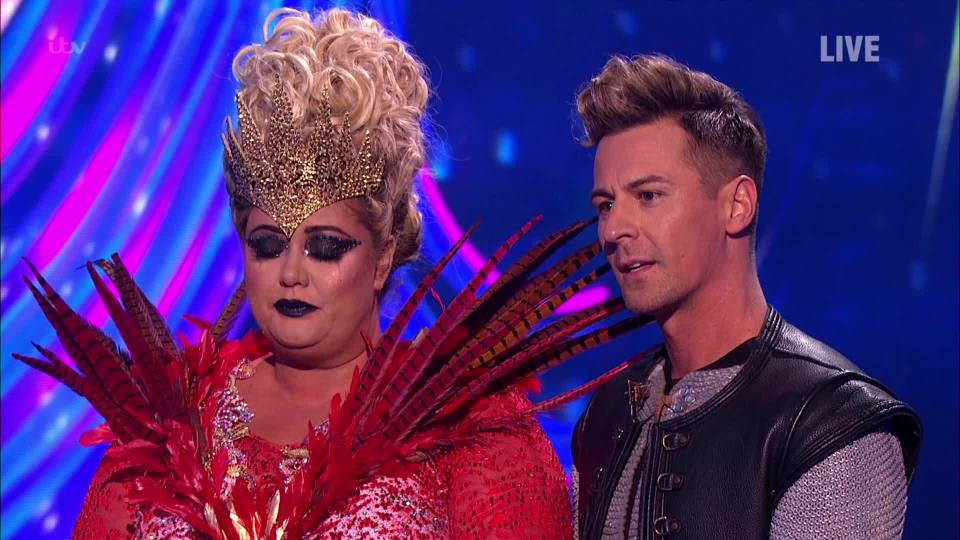 Gemma Collins crying on Dancing on Ice.