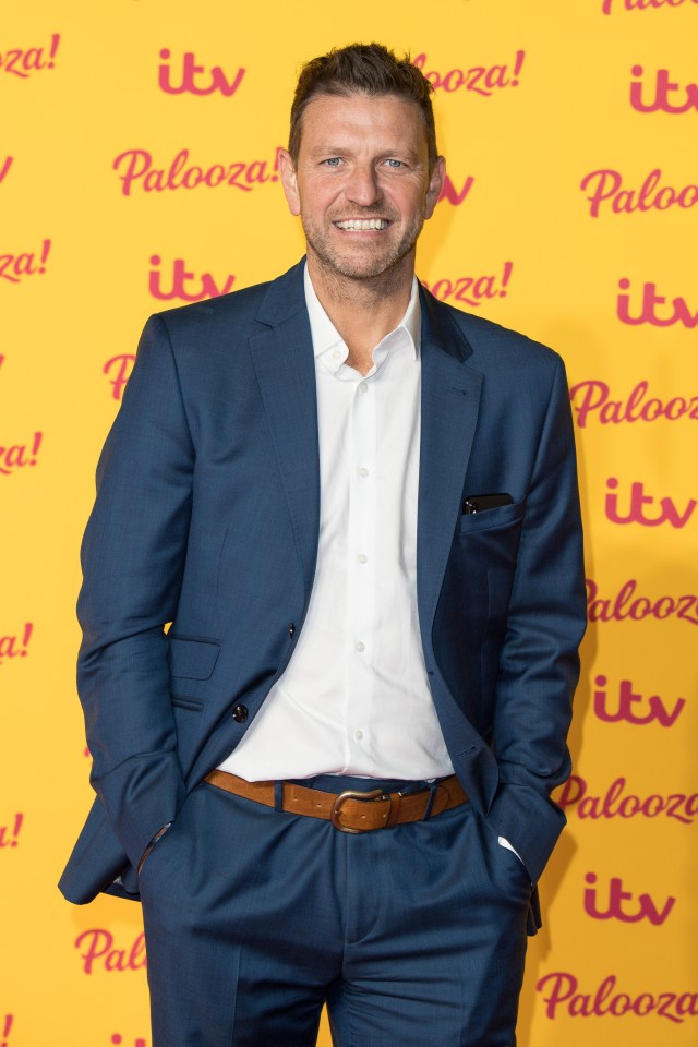 Lee Sharpe at the ITV Palooza!