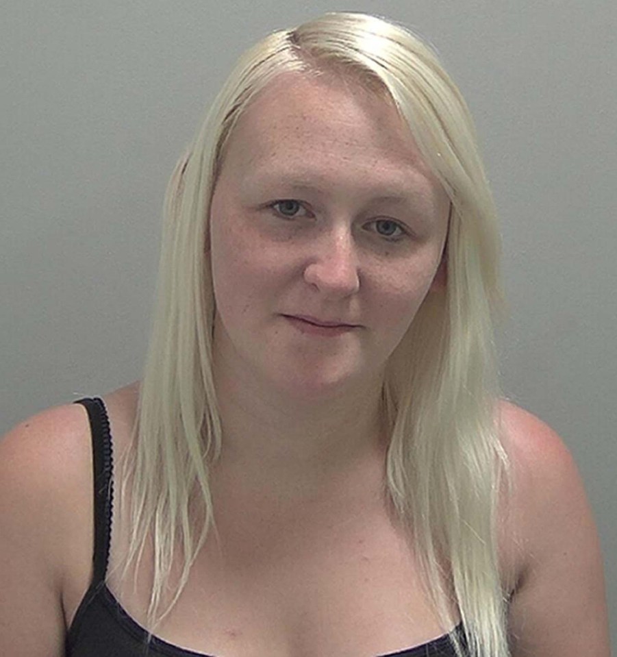 Mugshot of Louise Porton, convicted of murdering her two daughters.