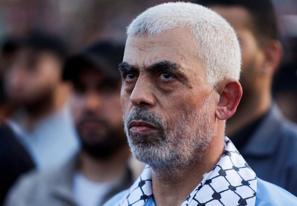 Yahya Sinwar, Hamas leader.