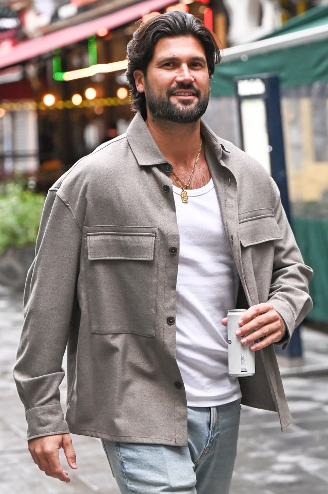 Dan Edgar leaving Global Studios in London.