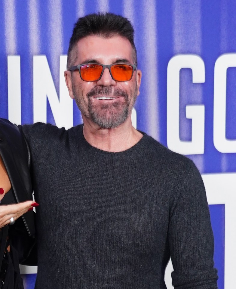 Alesha Dixon and Simon Cowell at the Britain's Got Talent launch.