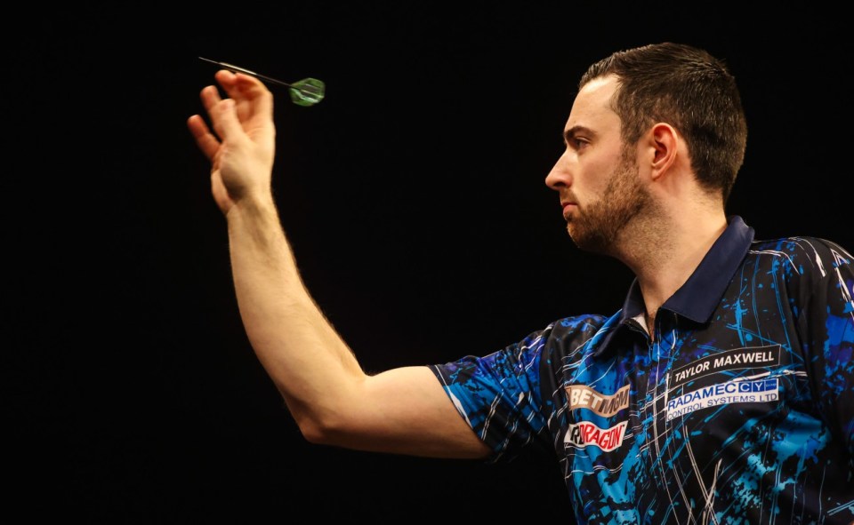 Luke Humphries during his match against Stephen Bunting on night three of the 2025 BetMGM Premier League at the 3Arena in Dublin, Ireland. Picture date: Thursday February 20, 2025. PA Photo. See PA story DARTS Dublin. Photo credit should read: Evan Treacy/PA Wire. RESTRICTIONS: Use subject to restrictions. Editorial use only, no commercial use without prior consent from rights holder.