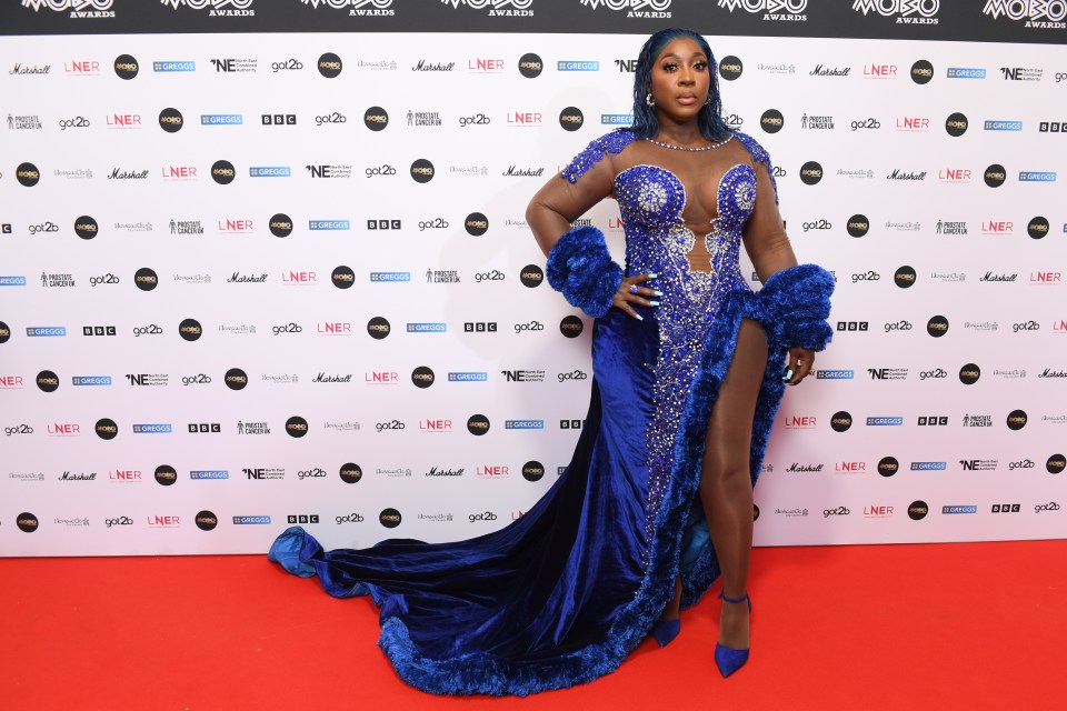 Spice at the MOBO Awards.