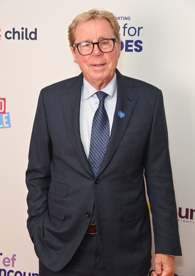 Harry Redknapp at a charity event.