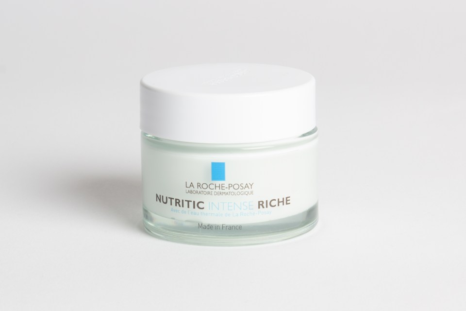 La Roche-Posay Nutritic Intense Riche moisturizer jar.