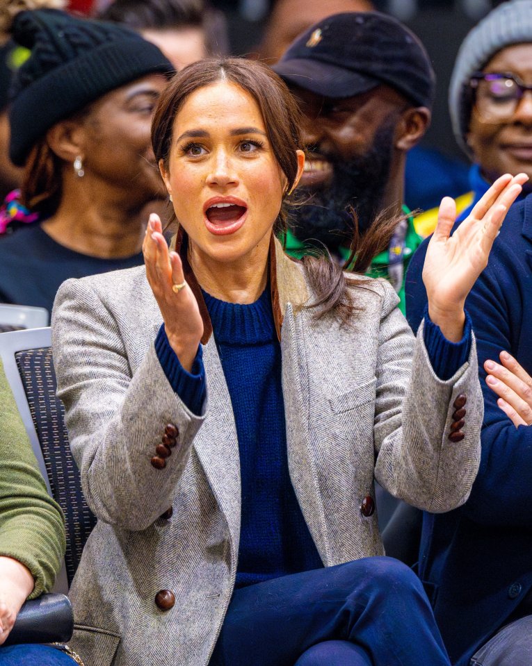 Meghan Markle at the Invictus Games.