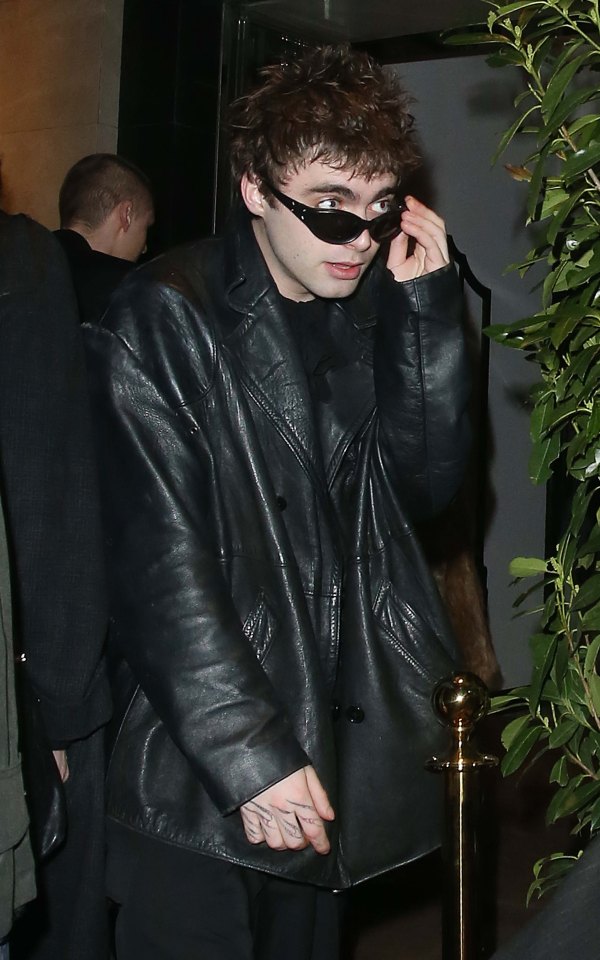 Rafferty Law leaving an after-party.