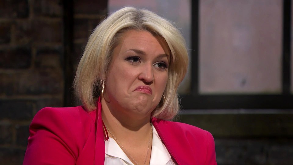 Dragons' Den S19,10-03-2022, Dragons' Den S19 - ep10,10,Sara Davies,Picture shows: Sara Davies is impressed by the credentials of one of the entrepreneurs.,BBC,Screen grab