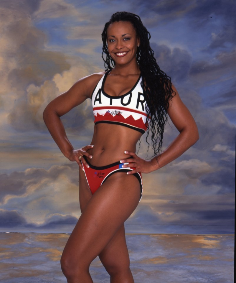 Photo of Rio (Jane Omorogbe), a Gladiator from the 1990s TV series.