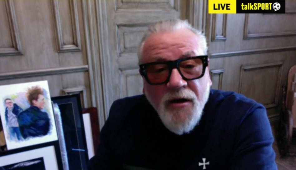 Ray Winstone on TalkSport discussing what Potter can achieve at West Ham.