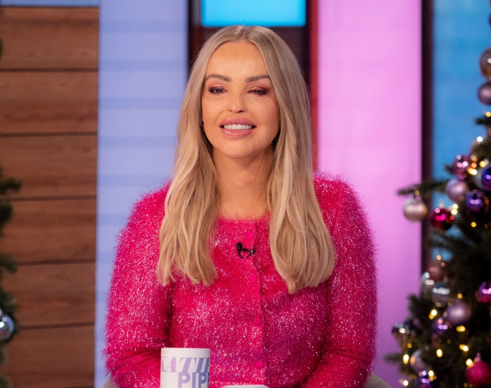Katie Piper at the TV Choice Awards.