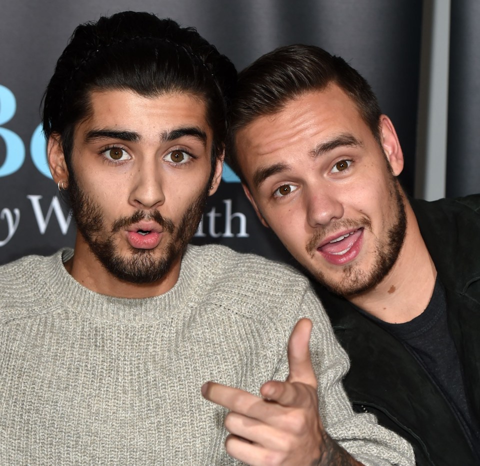Zayn Malik and Liam Payne.