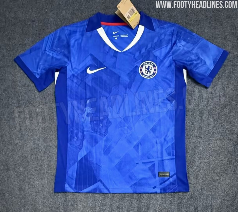 Leaked Chelsea 2025-26 kit.